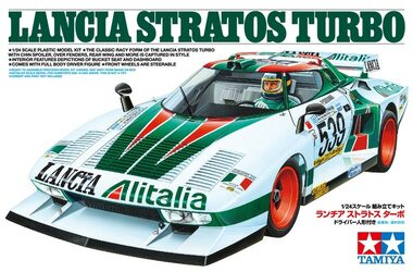Tamiya 25210 Lancia Stratos Turbo / Plastikový model / 1:24