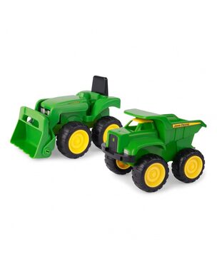 John Deere Kids - Traktor a sklápač - set na piesok / od 18 mesiacov