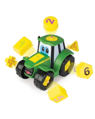 John Deere Kids - Traktor Johny s číslami / od 18 mesiacov