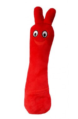 Mac Toys Bludišťák 30 cm červený / od 0 mesiacov