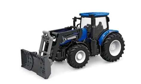 AMEWI 22597 modrá / RC traktor s radlicou / 1:24 / vek: 6+ / diaľkové ovládanie / 2.4GHz / 500mAh Li- ION 