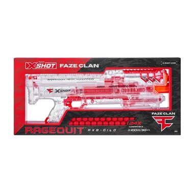 Zuru X-Shot Faze Ragequit Round / Detská pištoľ / 24 guliek / od 14 rokov 