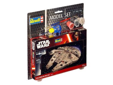 Revell Star Wars Millenium Falcon / Plastikový model / 1:241 / od 10 rokov 
