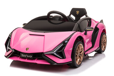 Eljet Detské elektrické auto Lamborghini Sian ružová / 25 W / Rýchlosť: 3-5 km-h / Nosnosť: 25 kg 