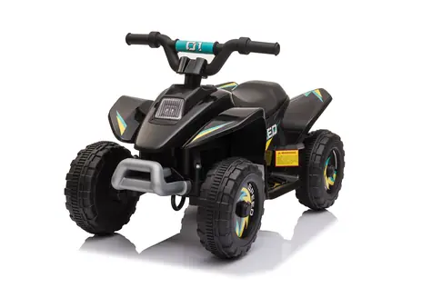 Eljet Detská elektrická štvorkolka X01 čierna / Rýchlosť: 3-4.6 km-h / Nosnosť: 30 kg 