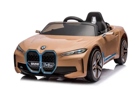 Eljet Detské elektrické auto BMW i4 bronz / 50 W / Rýchlosť: 3-5 km-h / Nosnosť: 30 kg 