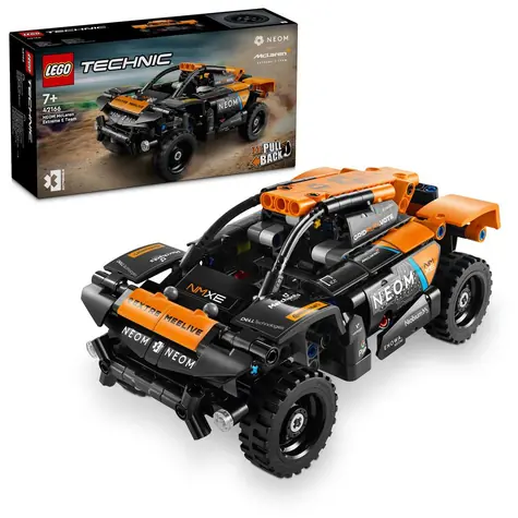 LEGO® Technic 42166 NEOM McLaren Extreme E Race Car Počet dielikov: 252 / od 7 rokov