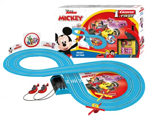 Carrera 63046 FIRST Mickey on Tour / Autodráha / Dĺžka okruhu 2.4 m / od 3 rokov