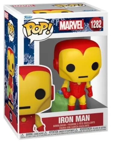 Funko POP MARVEL: Holiday - Iron Man w/Bag / od 3 rokov