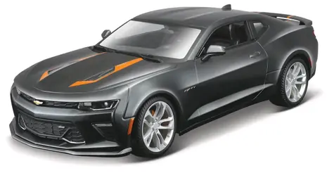 Maisto 2017 Chevrolet Camaro 50th Anniversary sivá / mierka 1:18 / od 8 rokov