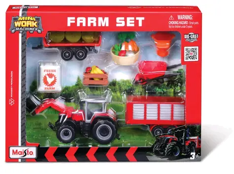 Maisto Farmársky set - Massey Ferguson / od 3 rokov