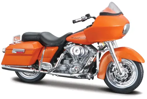 Maisto HD 2002 FLTR Road Glide® oranžová / mierka 1:18 / od 3 rokov
