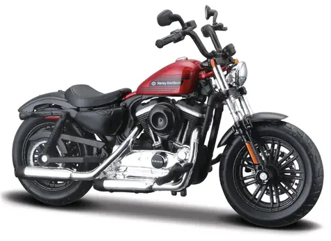 Maisto HD 2018 Forty-Eight® Special červená / mierka 1:18 / od 3 rokov