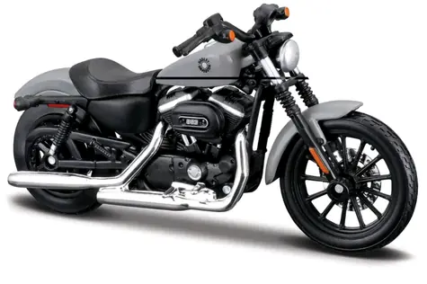 Maisto HD 2022 Sportster® Iron 883™ sivá / mierka 1:18 / od 3 rokov