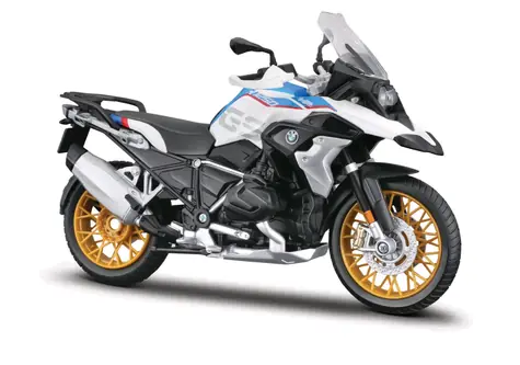 Maisto BMW R1250 GS biela / mierka 1:12 / podstavec / od 3 rokov
