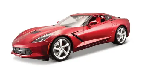 Maitso 2014 Corvette Stingray červená / mierka 1:18 / od 3 rokov