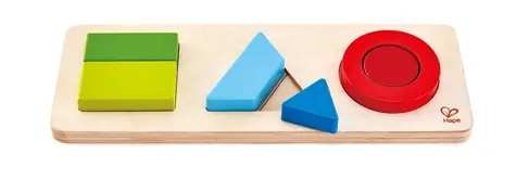 Hape Puzzle-geometrické tvary / od 18 mesiacov