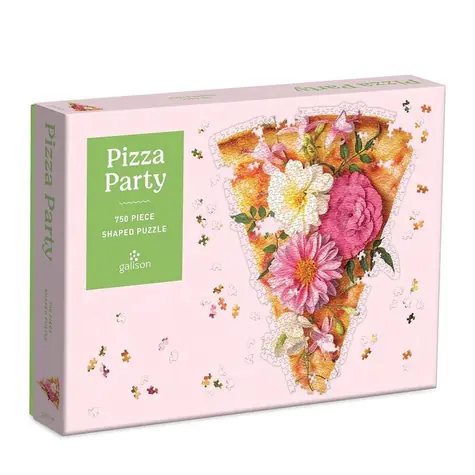 Galison Puzzle Pizza párty / 750 dielikov / od 8 rokov