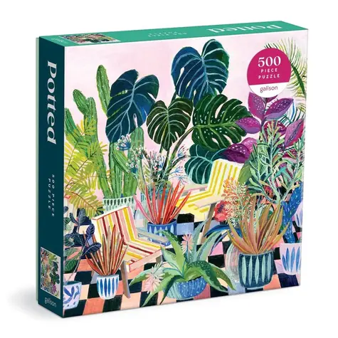 Galison Puzzle Izbové kvety / 500 dielikov / od 8 rokov