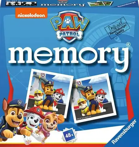 Ravensburger Mini Pexeso Tlapková patrola / od 3 rokov