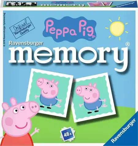 Ravensburger Mini Pexeso Prasiatko Peppa / od 3 rokov