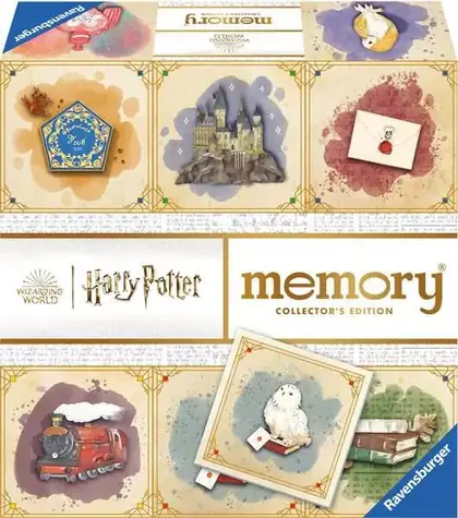 Ravensburger Pexeso Zberateľská kolekcia: Harry Potter - Svet kúziel / od 6 rokov