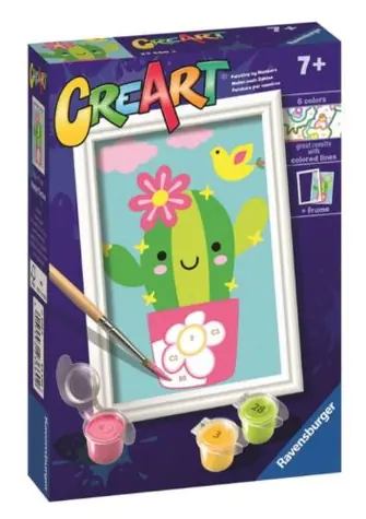 Ravensburger CreArt Veselý kaktus / od 7 rokov