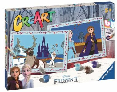 Ravensburger CreArt Disney: Ľadové kráľovstvo 2: Verní priatelia / od 5 rokov