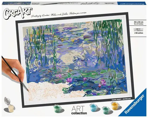 Ravensburger CreArt Claude Monet: Lekná / od 14 rokov