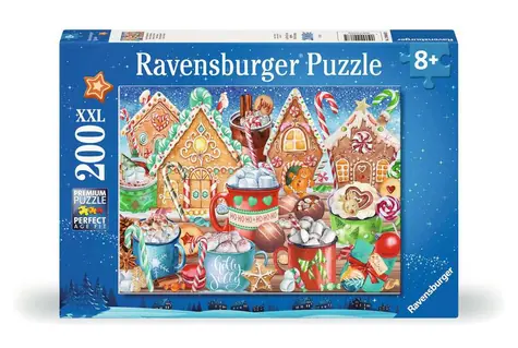 Ravensburger Sladké Vianoce / 200 dielikov / od 8 rokov