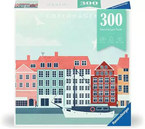 Ravensburger Kodaň / 300 dielikov / od 14 rokov