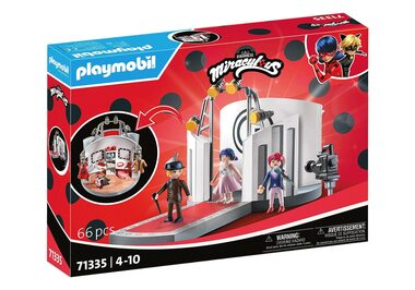 Playmobil Miraculous 71335 Čarovná Lienka a Čierny kocúr: FASHION Show v Paríži / Počet dielikov: 66 / od 4 rokov