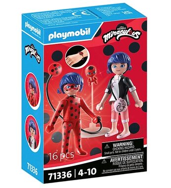 Playmobil® Miraculous 71336 Čarovná Lienka a Čierny kocúr: Marinette &amp; Lienka / Počet dielikov: 16 / od 4 rokov