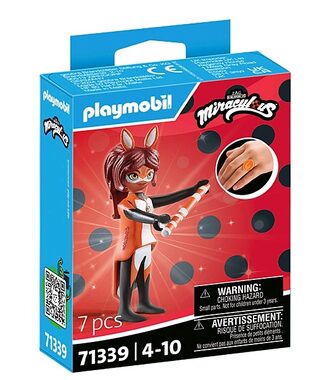 Playmobil® Miraculous 71339 Čarovná Lienka a Čierny kocúr: Rena Rouge / Počet dielikov: 7 / od 4 rokov