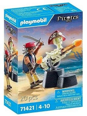 Playmobil® Pirates 71421 Kanonier / Počet dielikov: 20 / od 4 lel