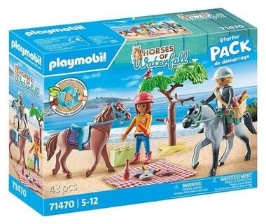 Playmobil® Horses of Waterfall 71470 Jazda na koni s Ameliou a Benom na Waterfall / Počet dielikov: 43 / od 5 rokov