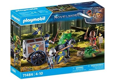 Playmobil® Novelmore 71484 Prepadnutie transportného vozidla / Počet dielikov: 97 / od 4 rokov
