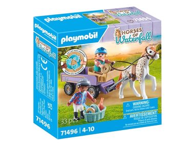 Playmobil® Horses of Waterfall 71496 Kočiar s poníkom / Počet Waterfall : 33 / od 4 rokov  