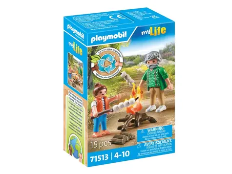 Playmobil® My Life 71513 Táborák s marshmallows / Počet dielikov: 15 / od 4 rokov