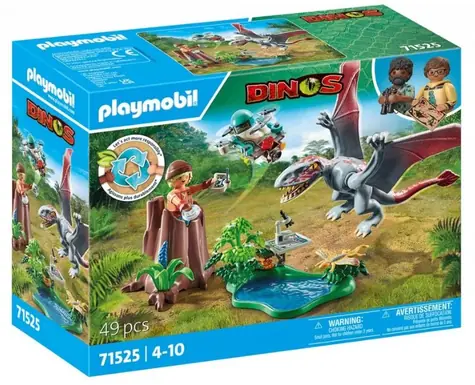 Playmobil® Dinos 71525 Observatórium pre Dimorphodona / Počet dielikov: 49 / od 4 rokov