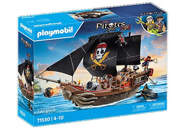 Playmobil® Pirates 71530 Veľká pirátska loď / Počet dielikov: 137 / od 4 rokov