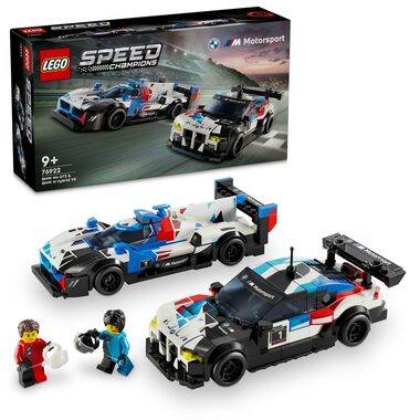 LEGO® Speed Champions 76922 Pretekárske autá BMW M4 GT3 a BMW M Hybrid V8 / Počet dielikov: 676 / od 9 rokov