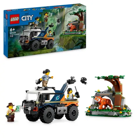 LEGO® City Exploration 60426 Terénne vozidlo na prieskum džungle / Počet dielikov: 314 / od 6 rokov