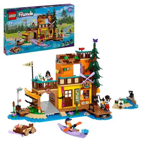 LEGO® Friends 42626 Dobrodružný tábor s vodnými športmi / Počet dielikov: 628 / od 7 rokov