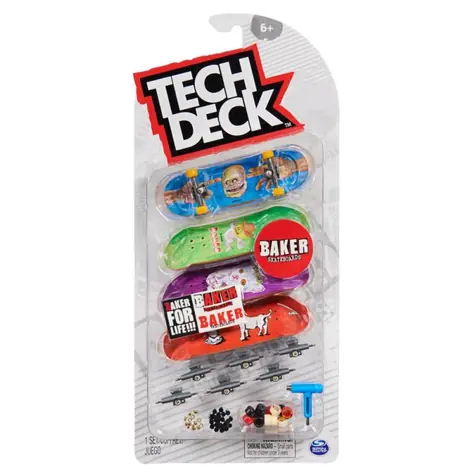 Spin Master Tech Deck Fingerboard Štvorbalenie / od 6 rokov