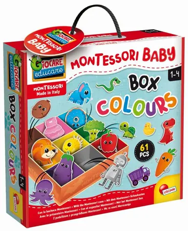 Liscianigioch Montessori Baby Box - Farby / od 1 roka