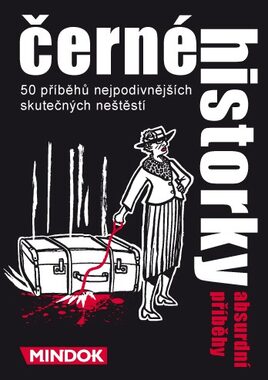 Mindok Čiernej historky: Absurdné príbehy / Dĺžka hry: 15 minút / Počet hráčov: 2 - 20 / od 12 rokov