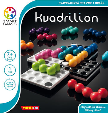 Mindok SMART - Kvadrilion / Dĺžka hry: 5 minút / Počet hráčov: 1 / od 7 rokov