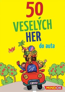 Mindok 50 Veselých hier do auta / Dĺžka hry: 15 minút / Počet hráčov: 2 - 8 / od 6 rokov