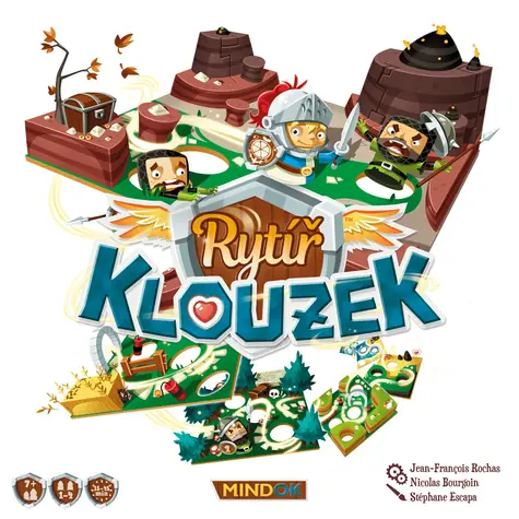 Mindok Rytier Kĺzek / Dĺžka hry: 30 minút / Počet hráčov: 1 - 4 / od 7 rokov